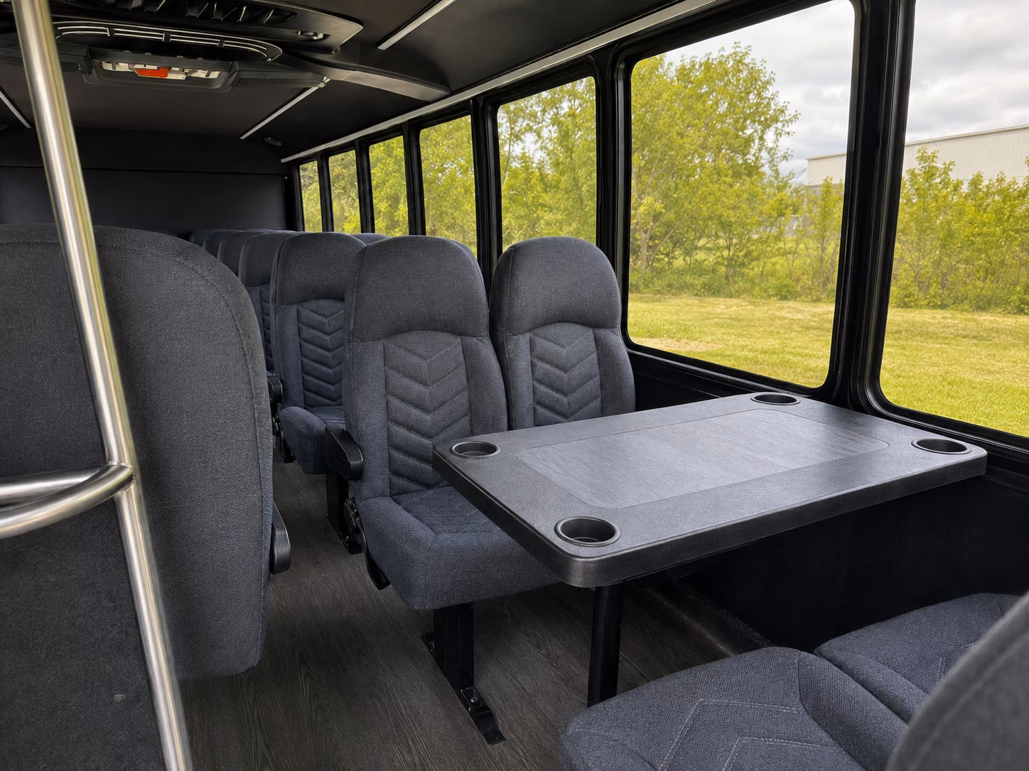 chula vista 18 passenger minibus inside