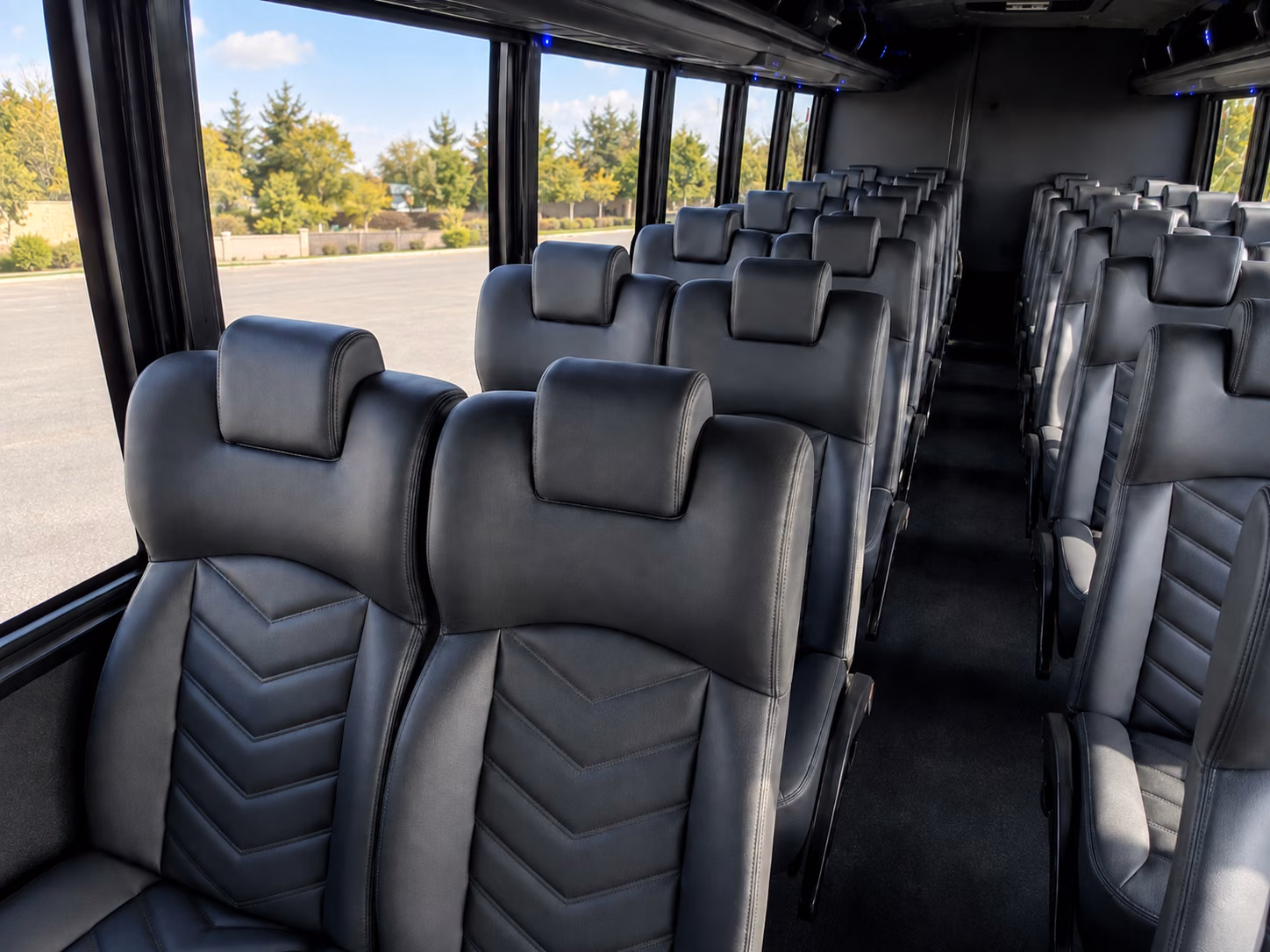 chula vista 20 passenger minibus inside