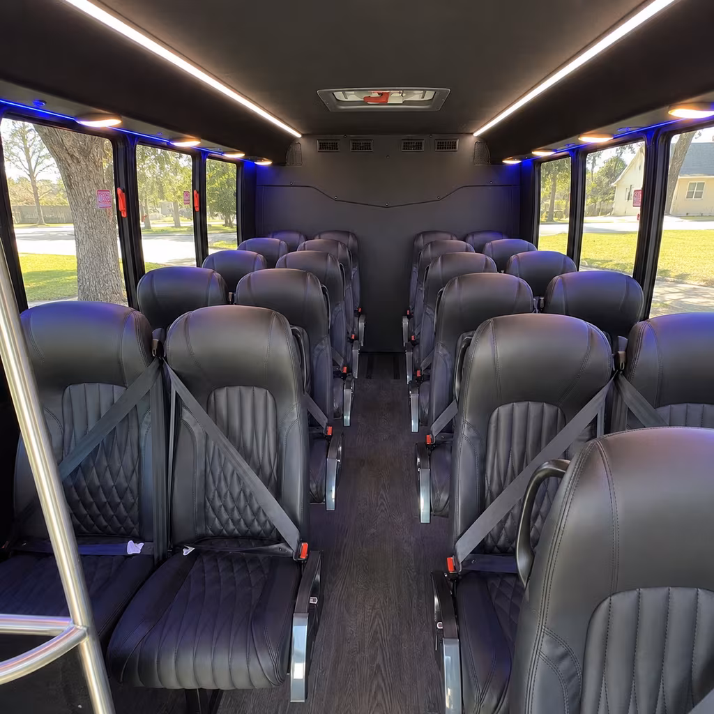 chula vista 25 passenger minibus inside