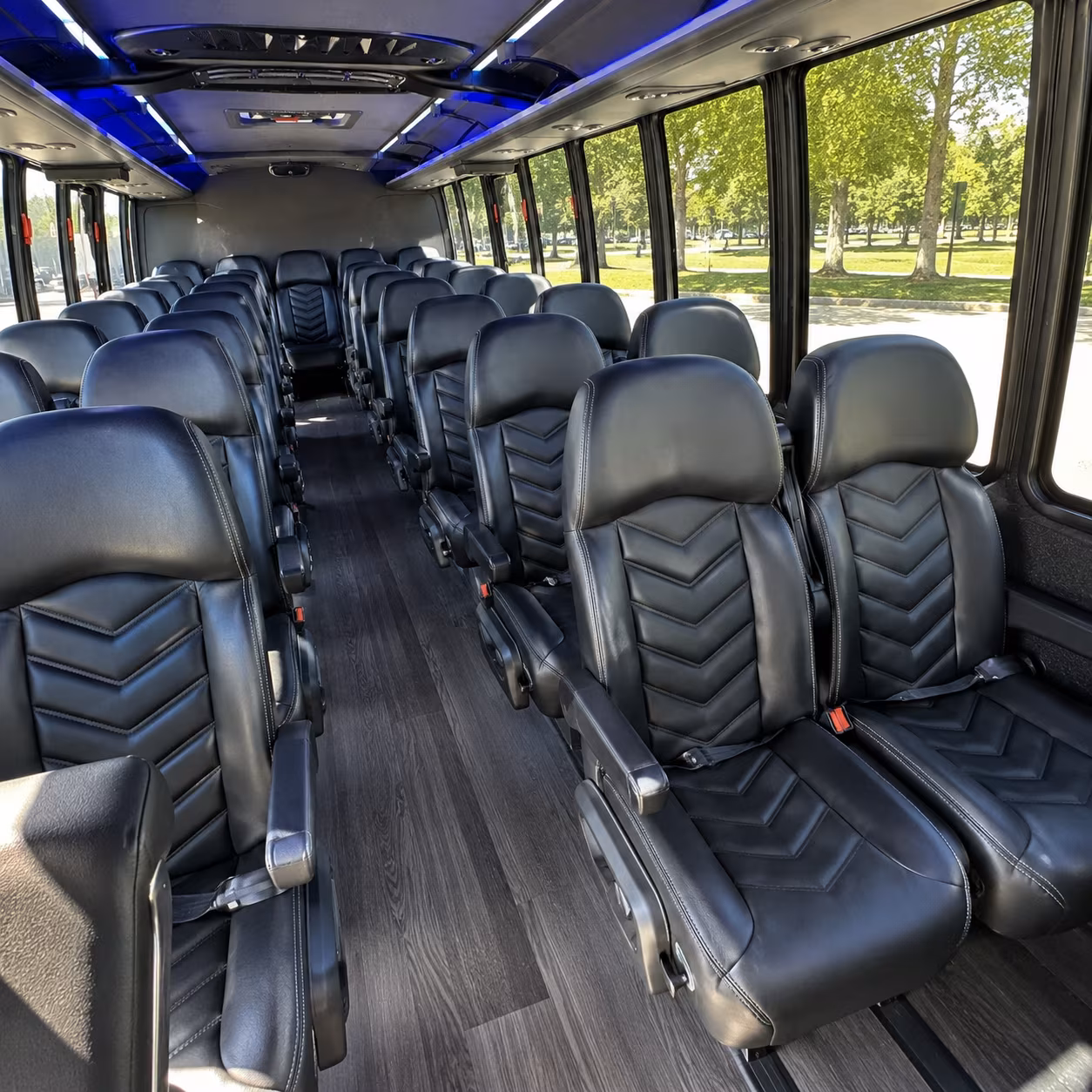 chula vista 28 passenger minibus inside