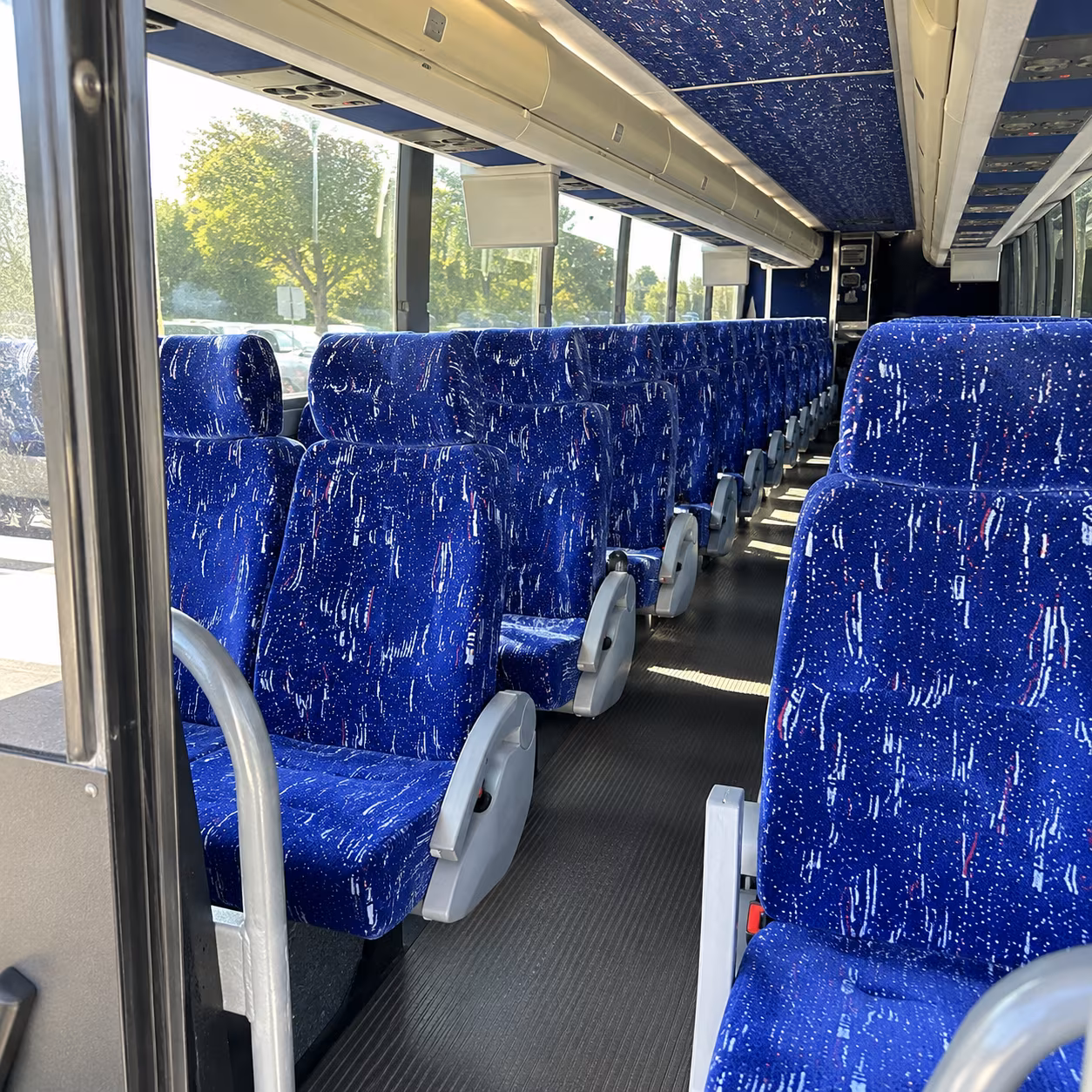 chula vista 50 passenger charter bus inside