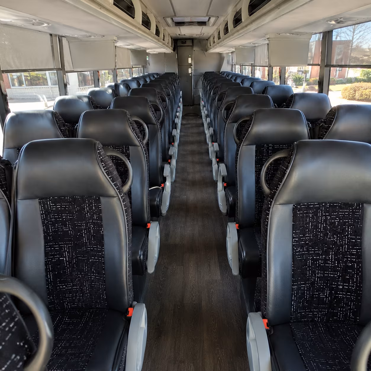 chula vista 54 passenger charter bus inside