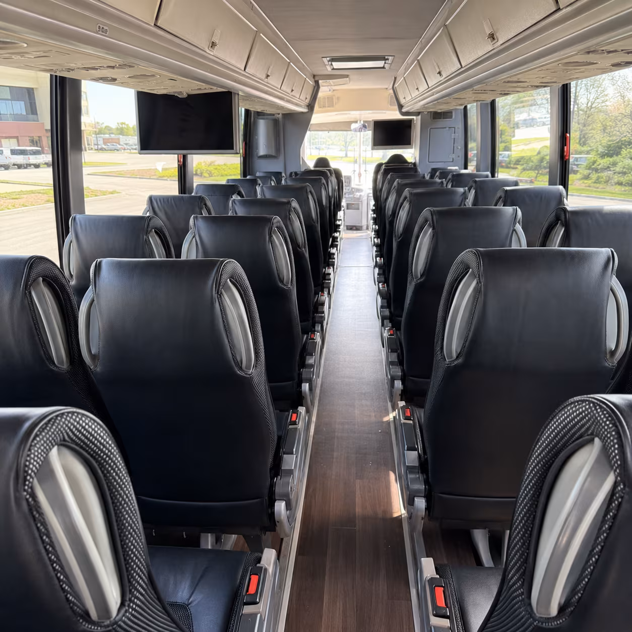chula vista 56 passenger charter bus inside