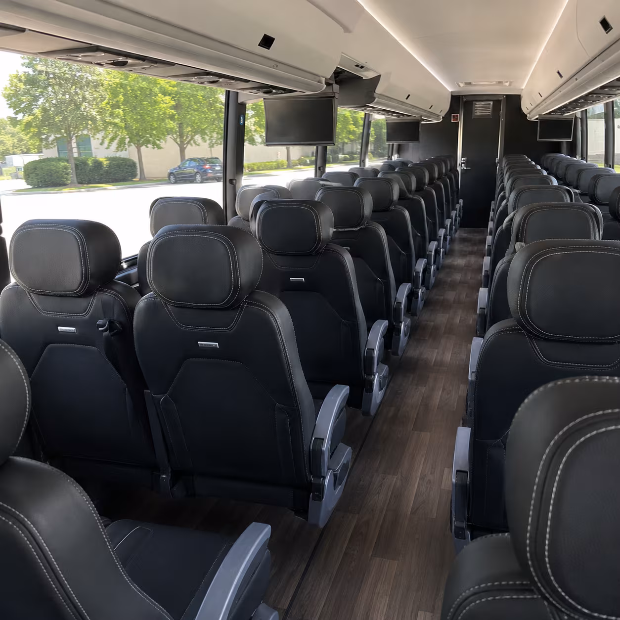 chula vista 56 passenger charter bus interior