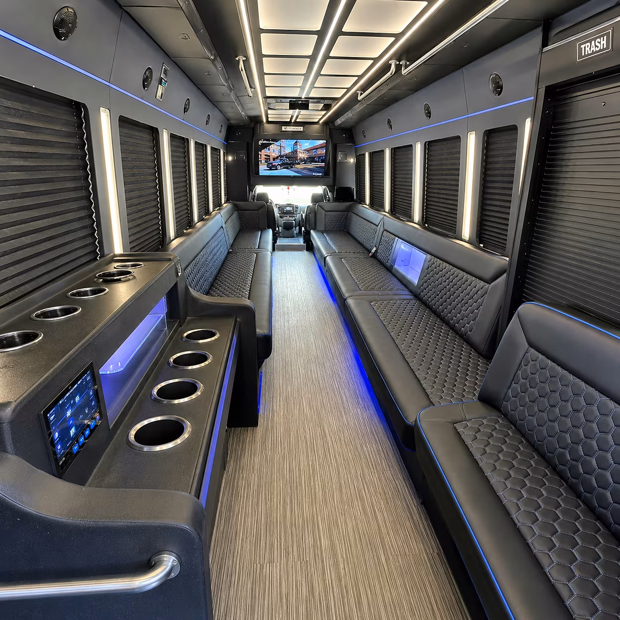 chula vista party bus interior